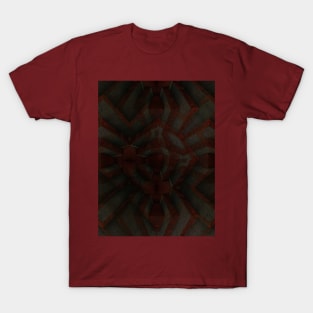 Abstract Stone Art Mandala Composition T-Shirt